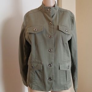 CHICO'S PLATINUM LIGHT JACKET